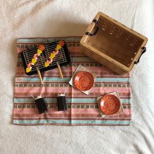American Girl Doll Julie’s Birthday Goodies Grill + Picnic Set